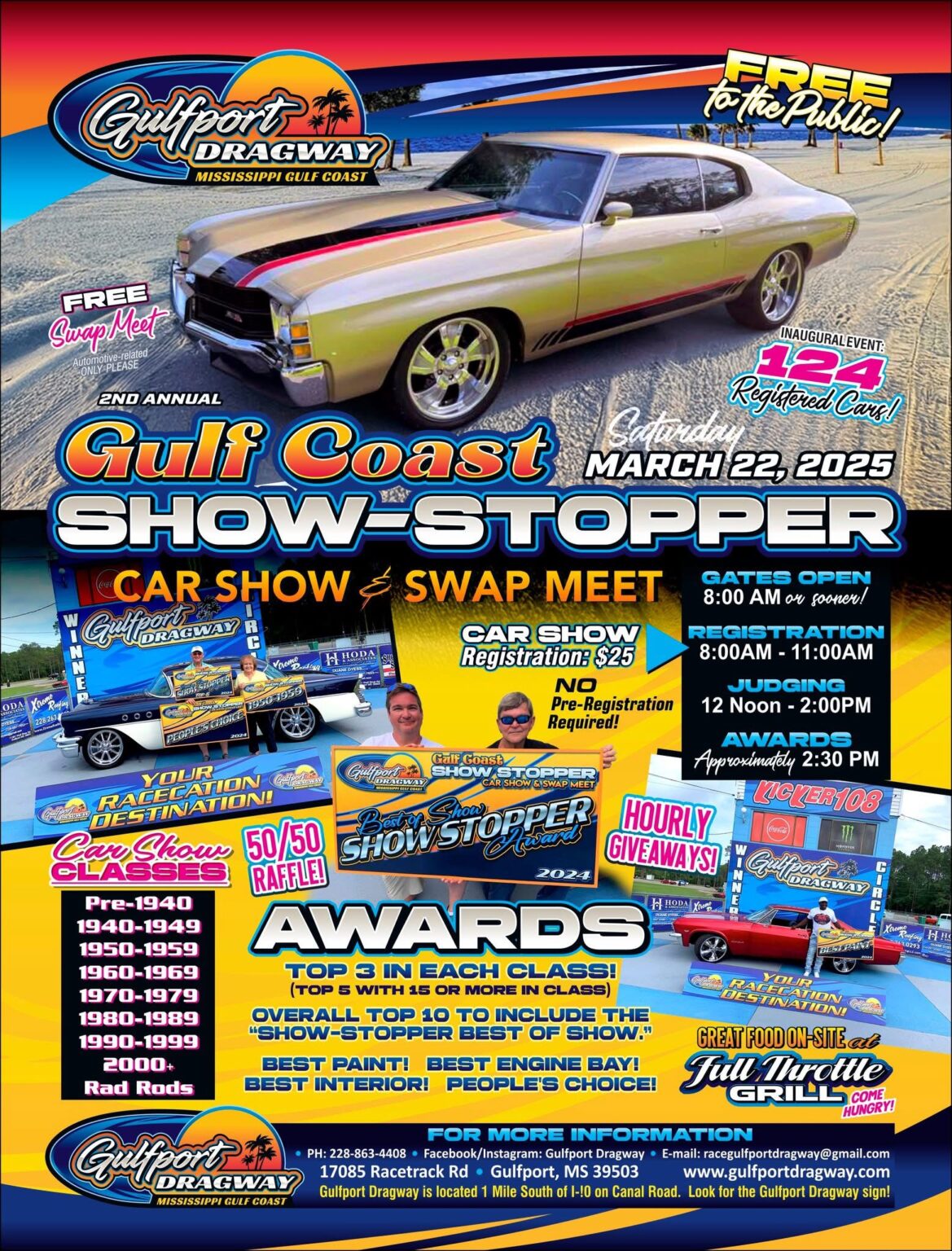 Gulf Coast ShowStopper Car Show Swap Meet March 22 2025 Gulfport gulf-coast-showstopper-car-show-swap-meet-march-22-2025-gulfport